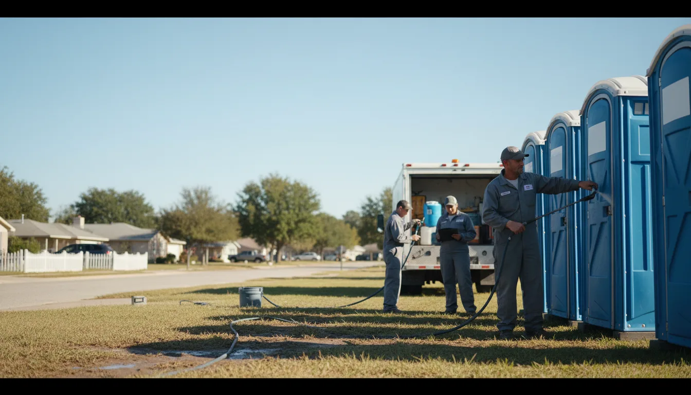 Long-Term Portable Toilet Rental in Atlanta, TX near me